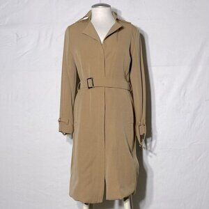 Vintage Rico Salandanan Tan Long Blazer Light Jacket M